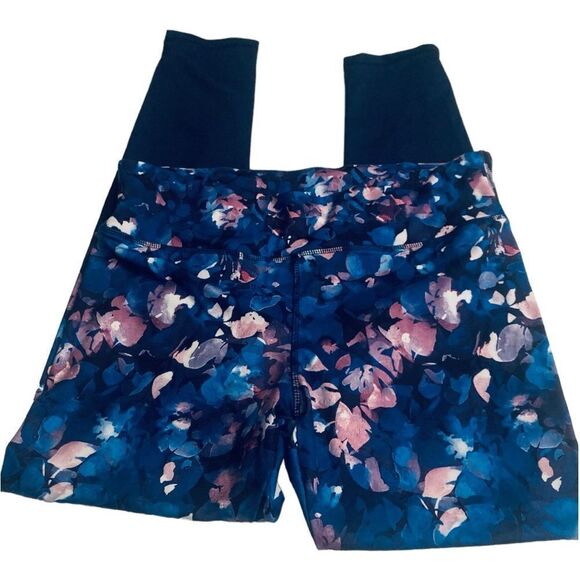 Jockey Blue Patterned Leggings - Picture 1 of 7